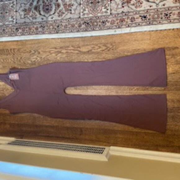 NWT Womens size L Coffee Colored Jumpsuit - Picture 5 of 6